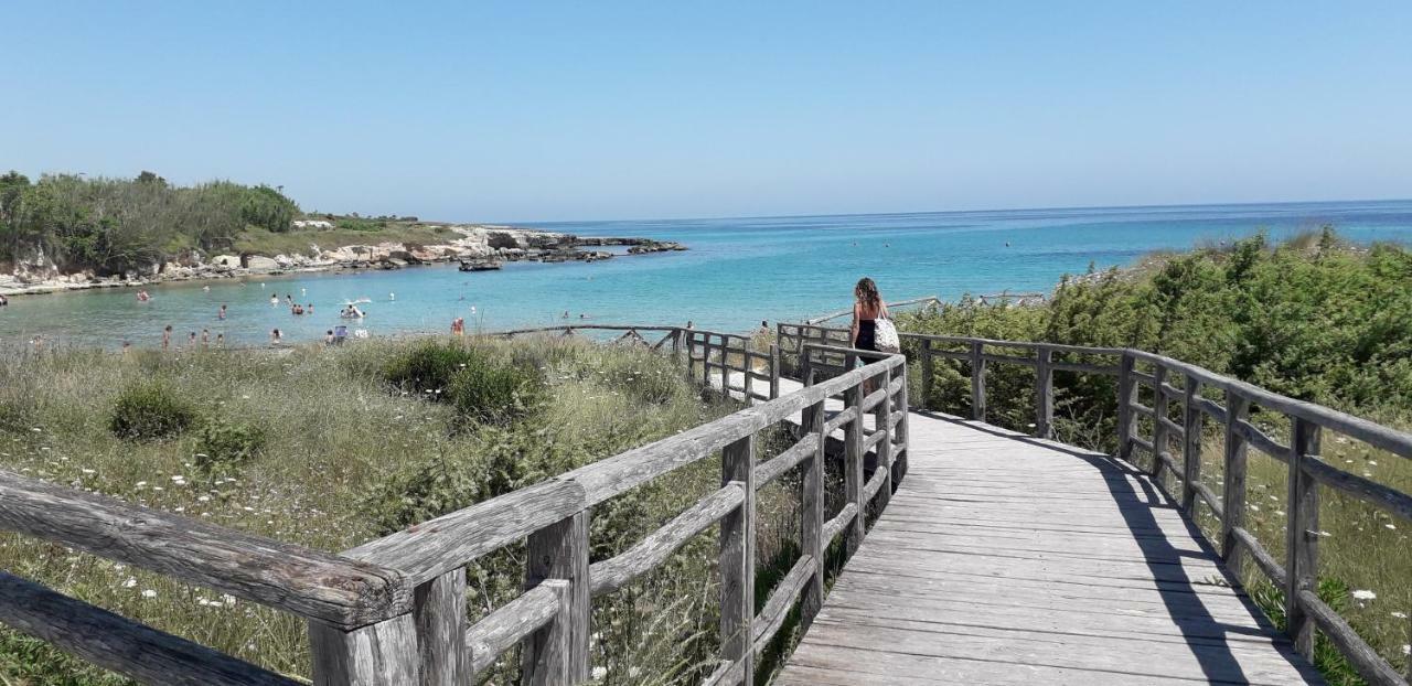 Bilocale Punta Rosa - Fronte Spiaggia Otranto Buitenkant foto
